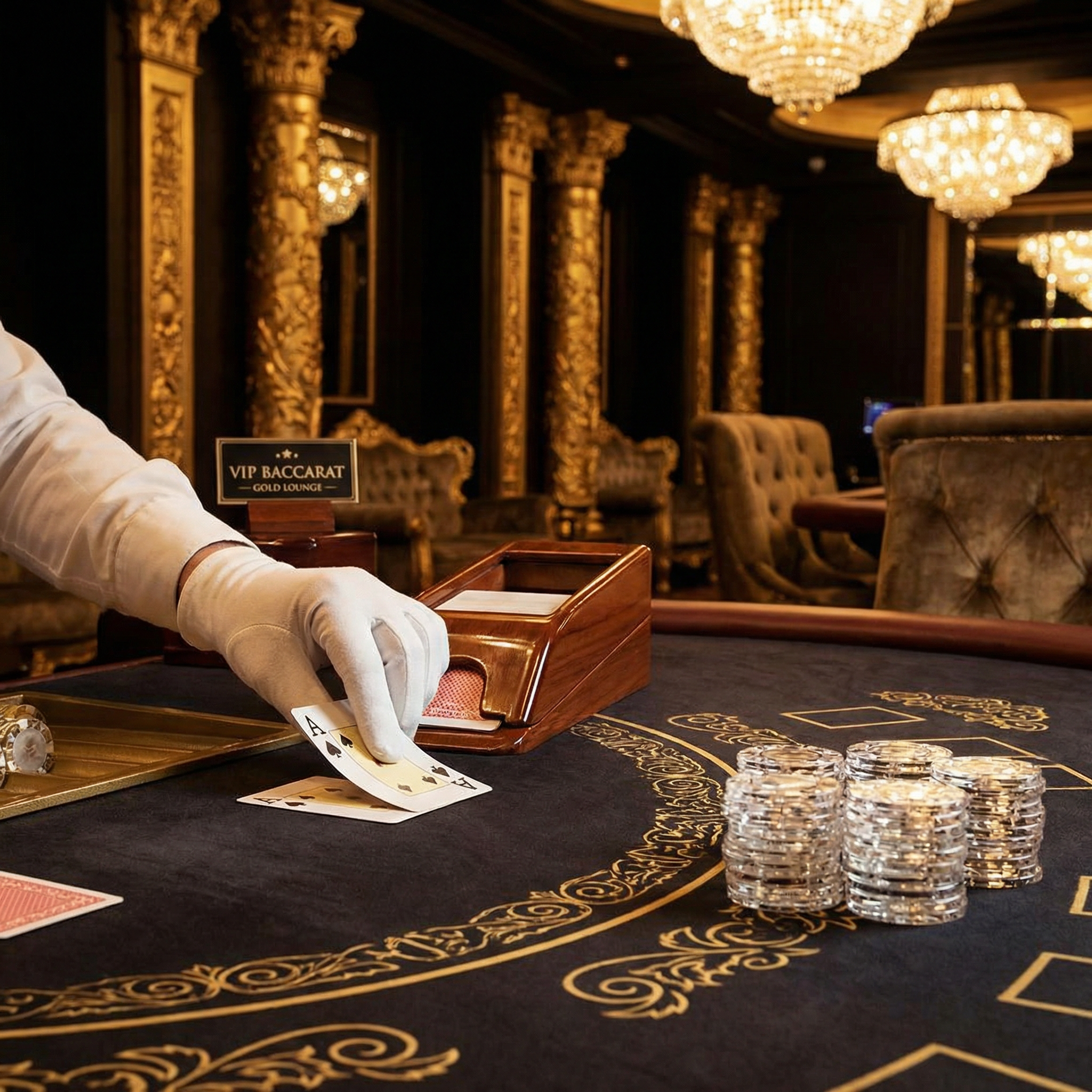 百家乐游戏桌面展示